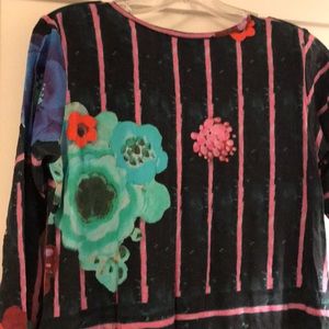 Print cotton jersey dress